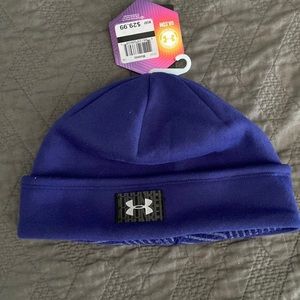 NWT Under Armour Storm Infrared Coldgear Fleece Beenie